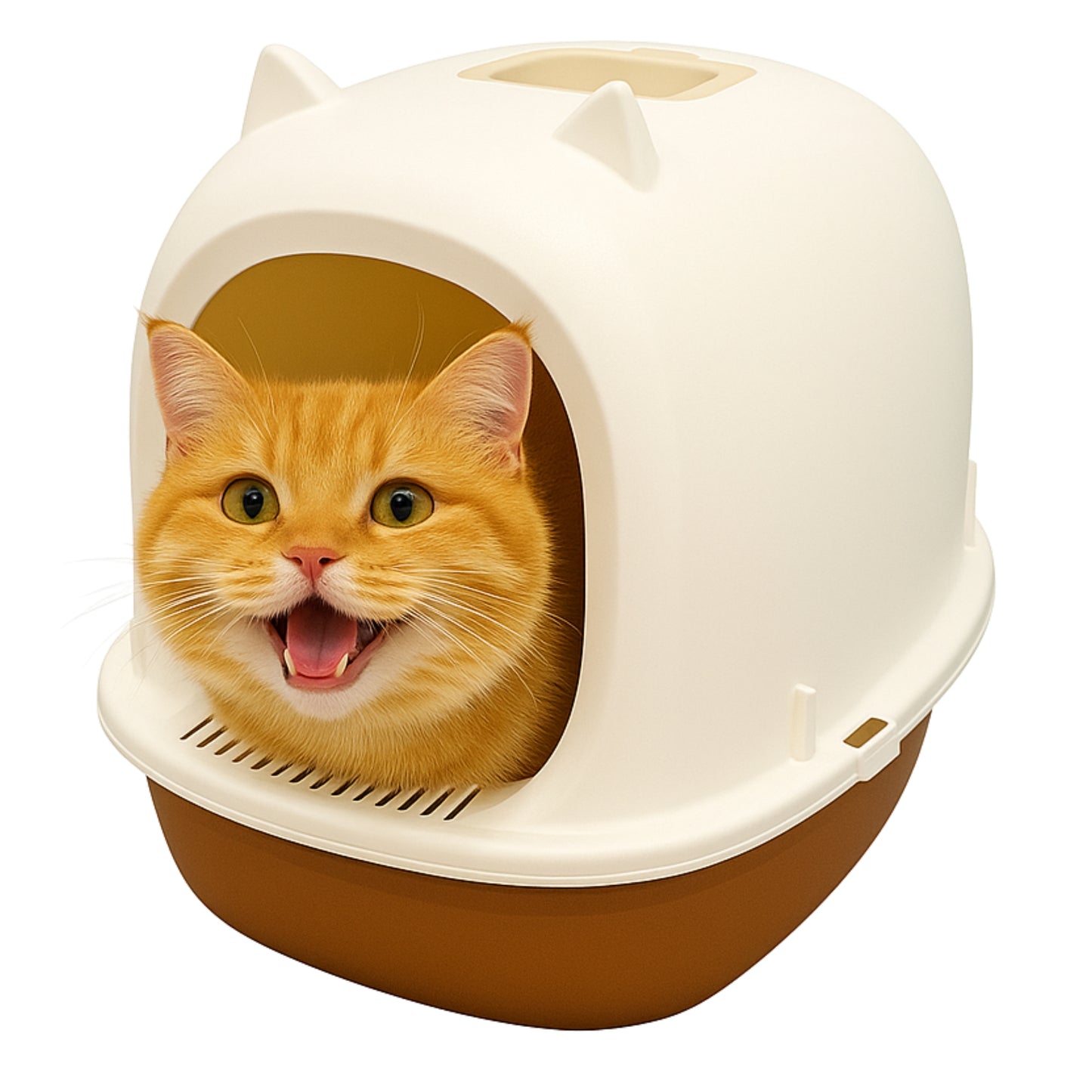 Arenero Igloo para Gatos 53×40 cm - COSMOS