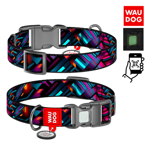 WAUDOG Nylon Collar Design Lines