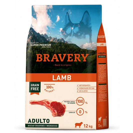BRAVERY Cordero Adulto Razas Medianas y Grandes - Cosmos