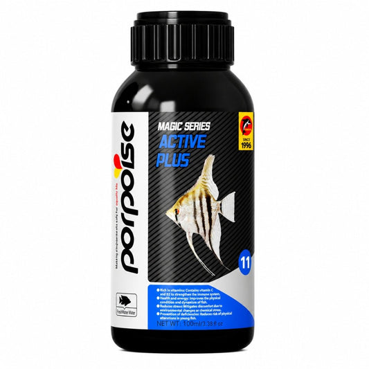 Porpoise Magic Series Active Plus 100 ml – Suplemento Multivitamínico para Peces Ornamentales - Cosmos