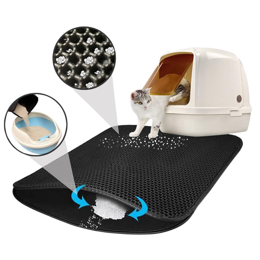 Tapete Atrapador de Arena para Gatos 66×45 cm - COSMOS