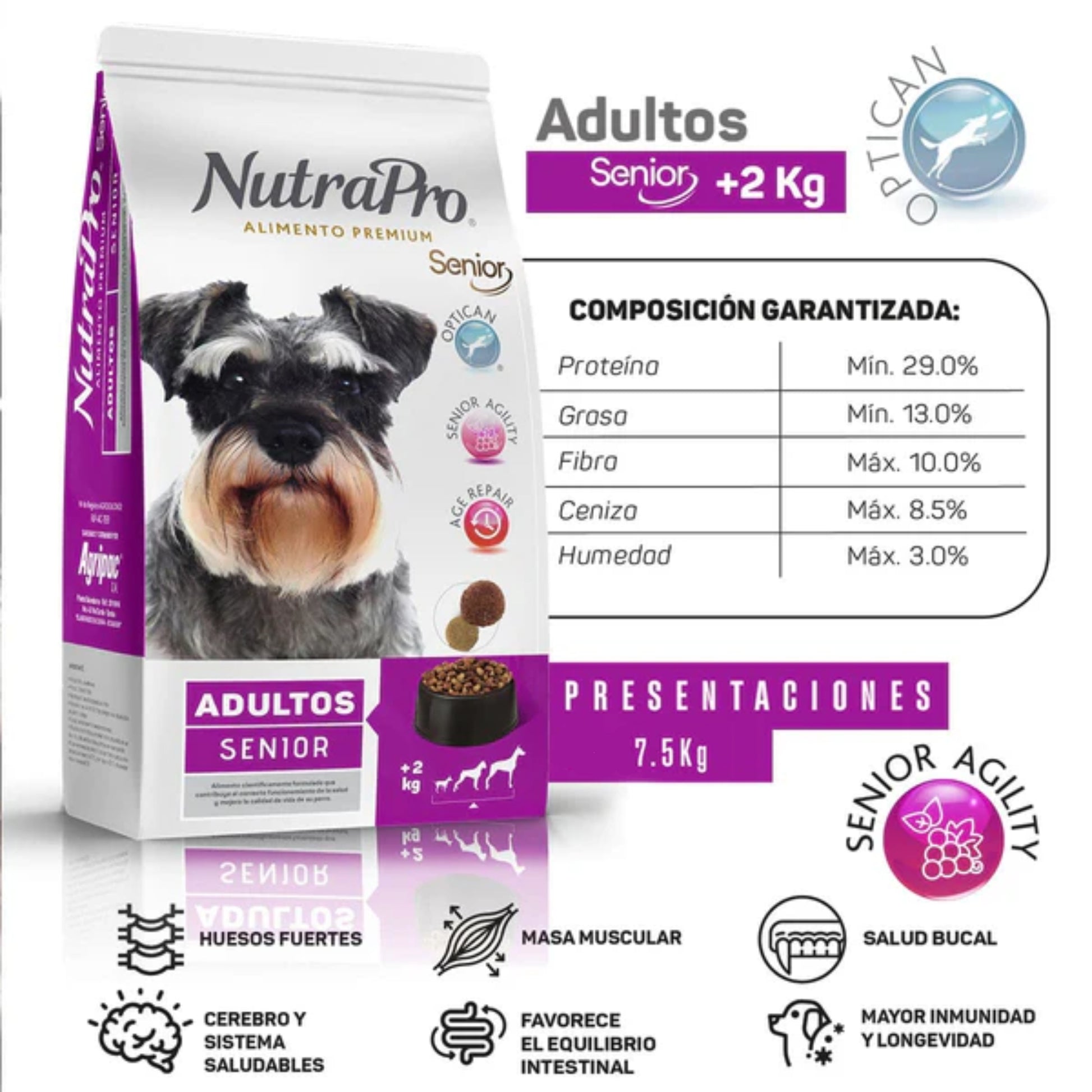 Alimento NutraPro Adulto Senior - Cosmos