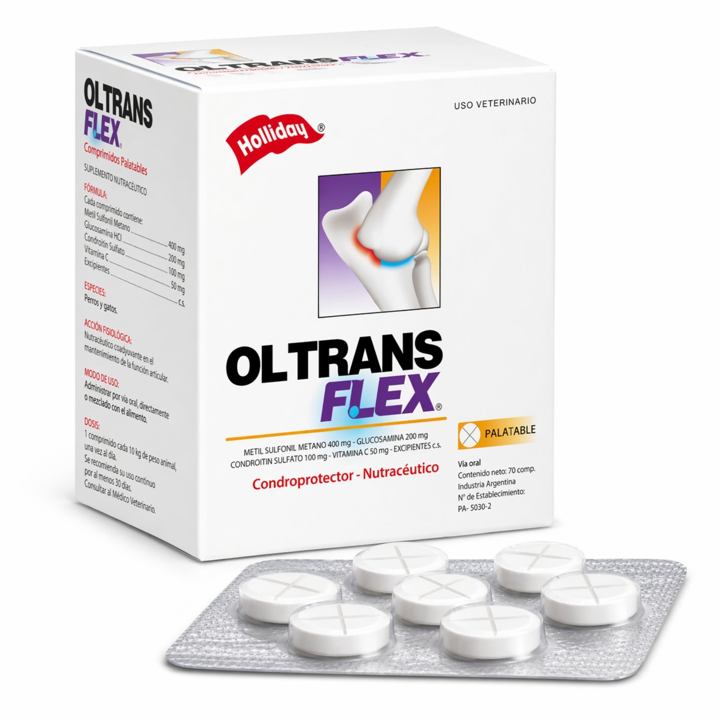 Ol Trans Flex® – Condroprotector y Reparador Articular para Perros - Cosmos