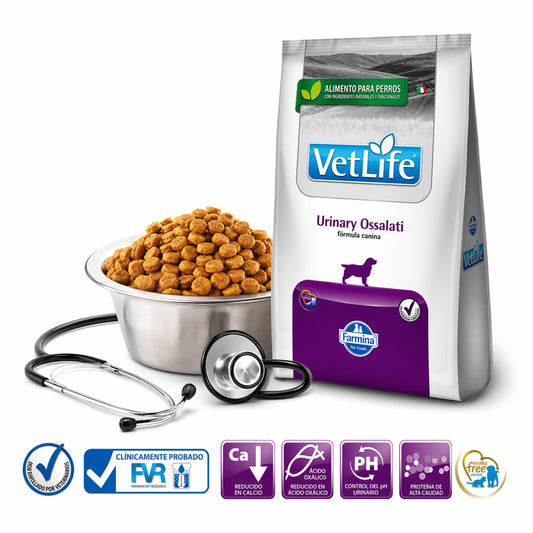 FARMINA Vet Life Urinary Oxalate Canine – Dieta veterinaria para el soporte urinario en perros - Cosmos
