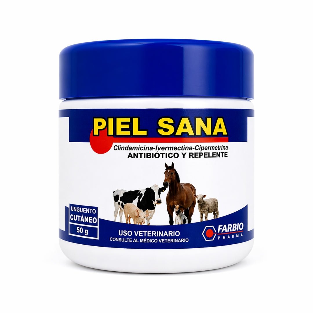 Piel Sana® 50 g – Ungüento Antibiótico y Repelente Cutáneo para Perros y Gatos - Cosmos
