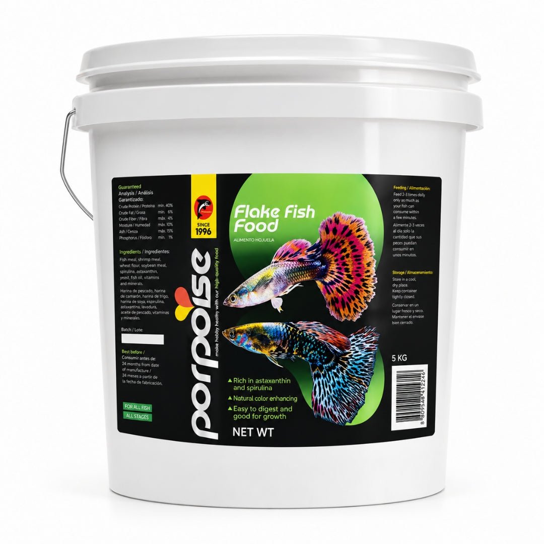 Porpoise Flake Fish Food 2.3 kg – Alimento en Hojuelas para Peces Ornamentales - Cosmos
