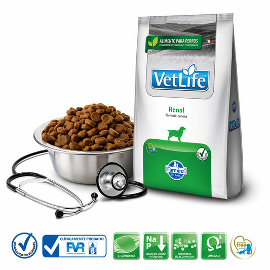 FARMINA Vet Life Renal Canine – Dieta veterinaria para el soporte renal en perros - Cosmos