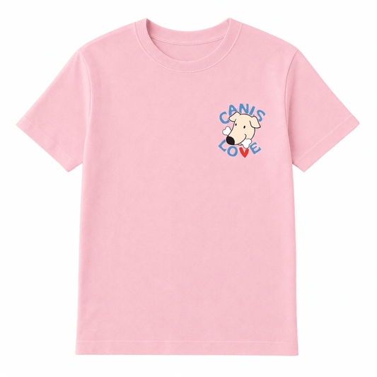 Camiseta Canis Love L - 100% algodón - El 10% de nuestras ganancias se dona directamente a refugios - Cosmos