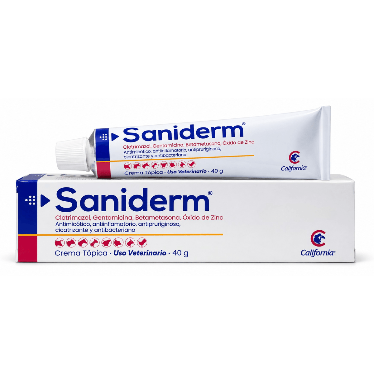 Saniderm – Crema tópica veterinaria de acción integral - Cosmos