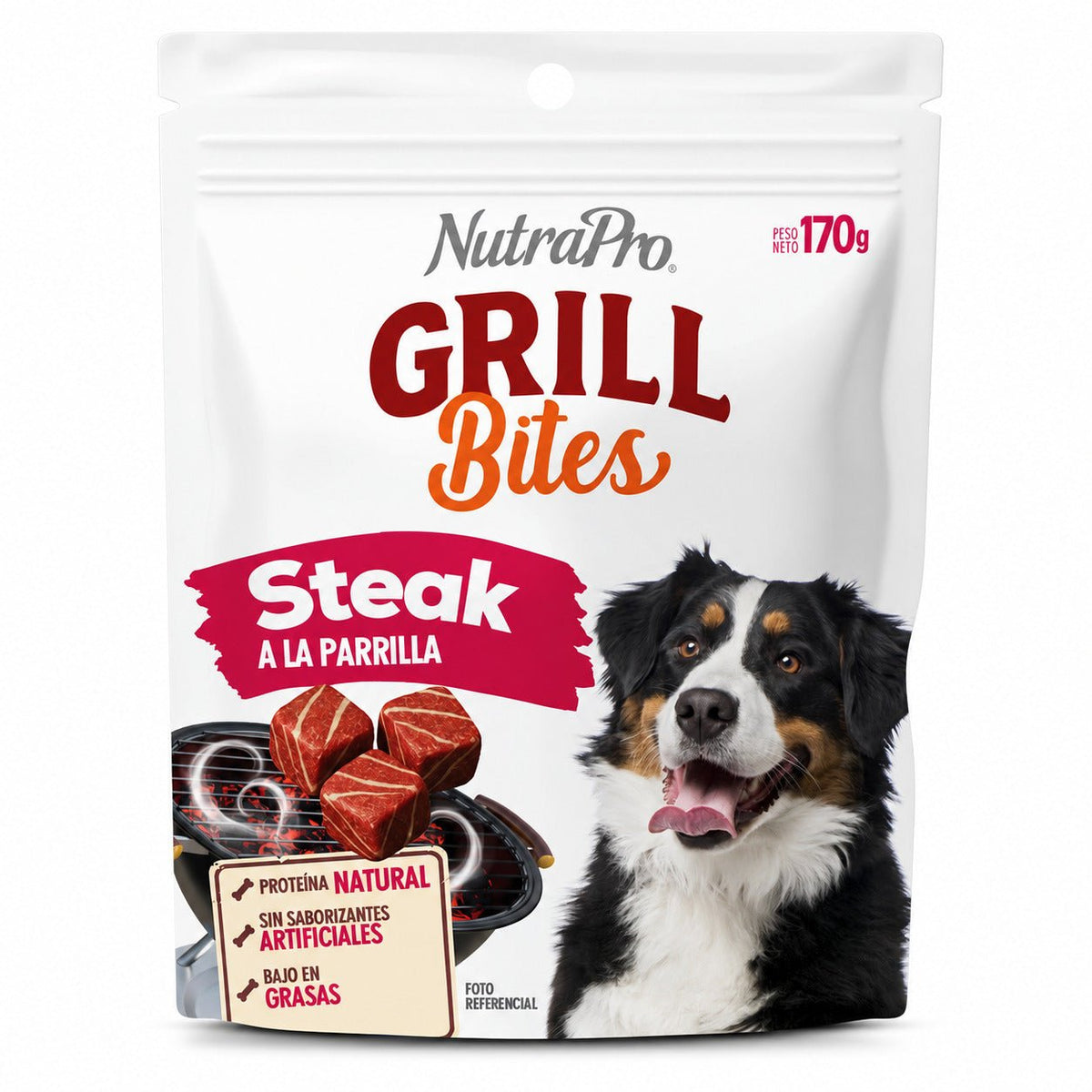 NutraPro Grill Bites - Snacks para Perros - Cosmos