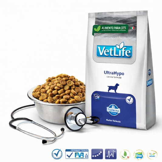 Farmina Vet Life UltraHypo Canine – Alimento para Perros con Alergias e Intolerancias Alimentarias - Cosmos