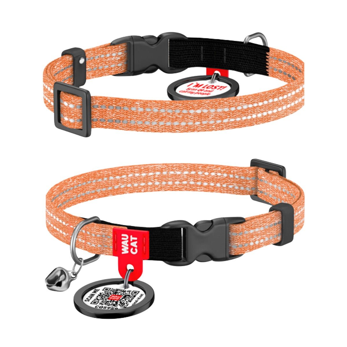 Collar WAUCAT Re-cotton para gatos - Cosmos
