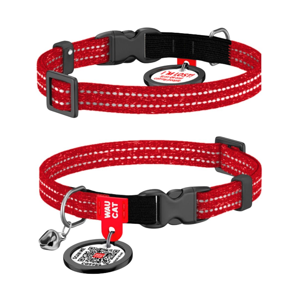 Collar WAUCAT Re-cotton para gatos - Cosmos
