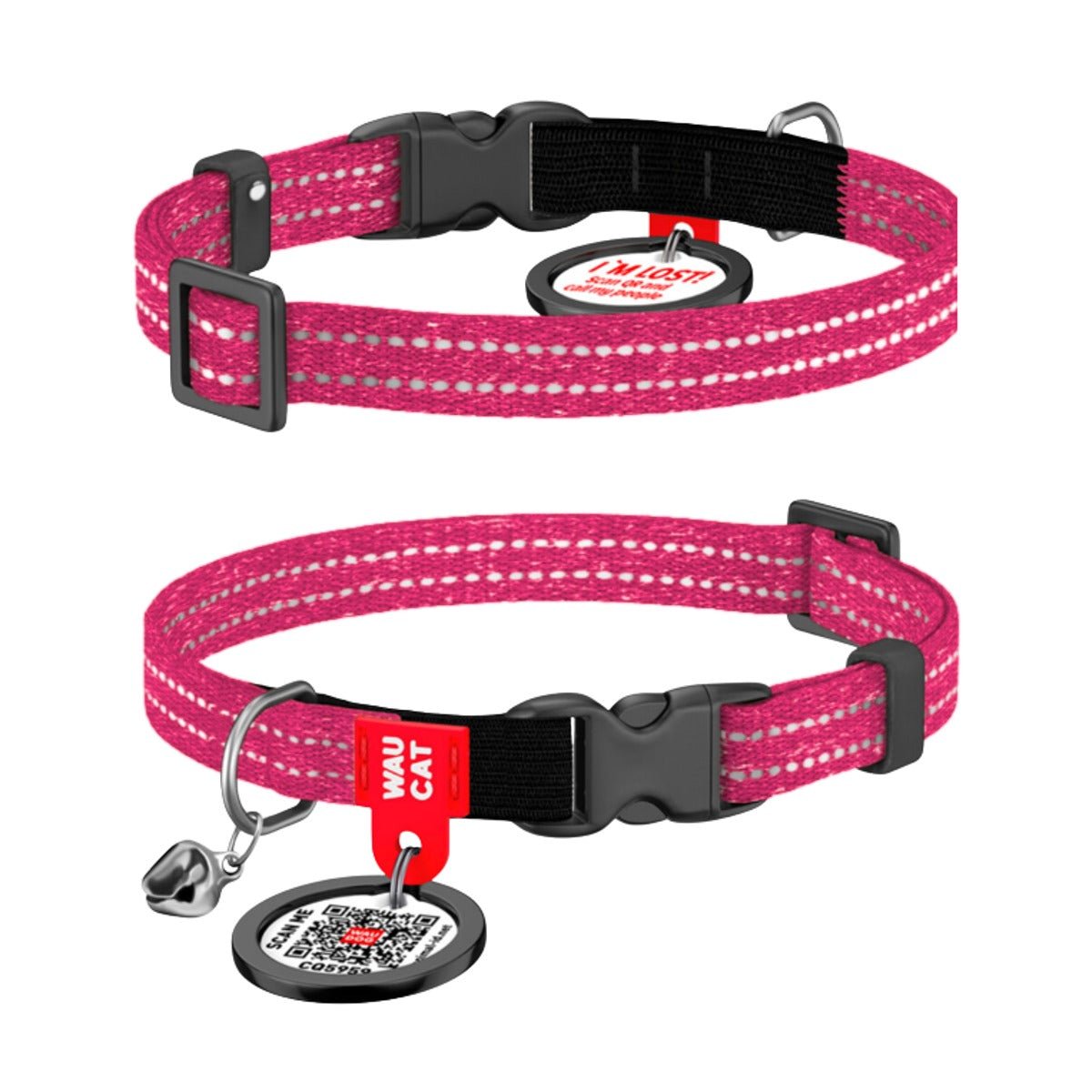 Collar WAUCAT Re-cotton para gatos - Cosmos
